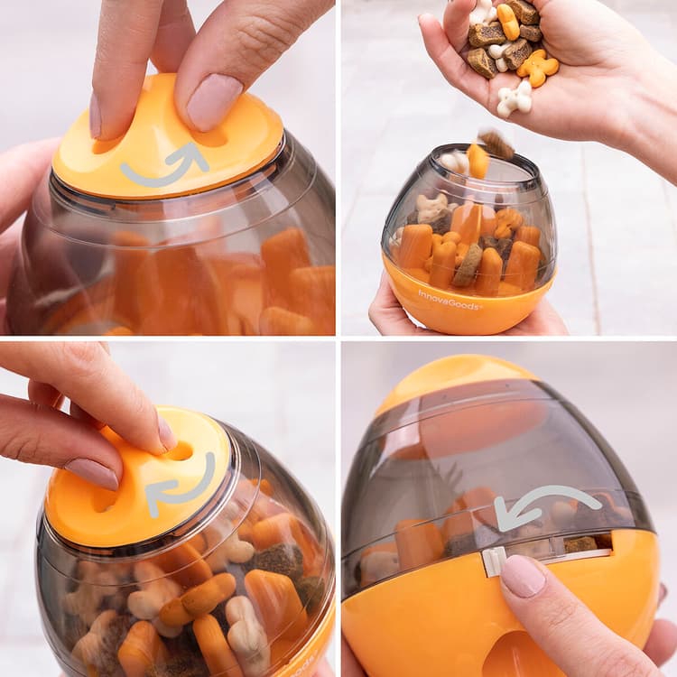 2 - in - 1 Pet Treat Dispenser Puzzle Toy - MegaStore24