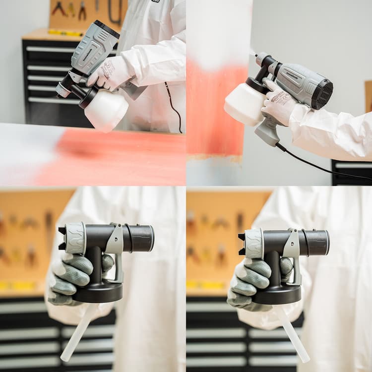 500W HVLP Electric Paint Spray Gun - MegaStore24