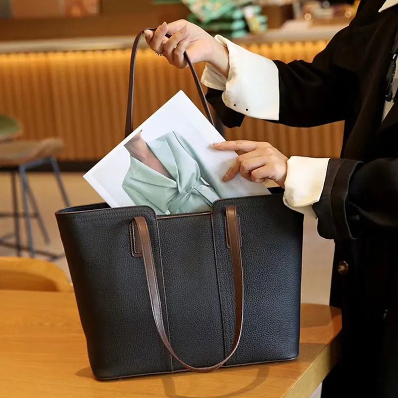 Borsa " TopBags " da donna in vera pelle al 100% - MegaStore24