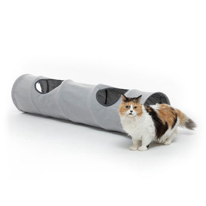 Collapsible Cat Play Tunnel Toy - MegaStore24