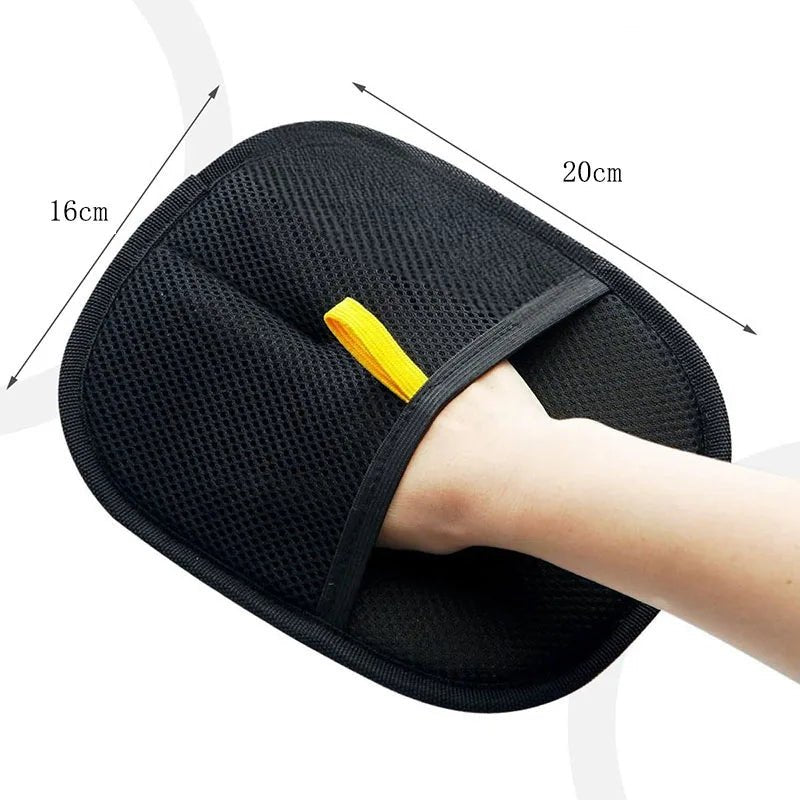 Dual - Sided 2 - in - 1 Pet Grooming Glove - MegaStore24