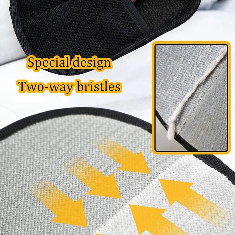 Dual - Sided 2 - in - 1 Pet Grooming Glove - MegaStore24