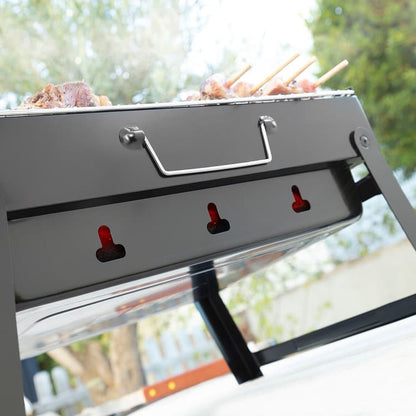 Foldable Portable Charcoal BBQ Grill - MegaStore24
