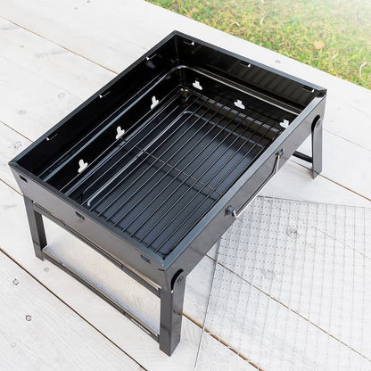Foldable Portable Charcoal BBQ Grill - MegaStore24