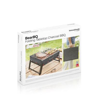 Foldable Portable Charcoal BBQ Grill - MegaStore24