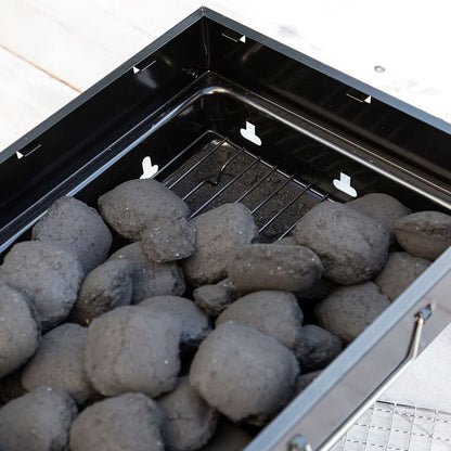 Foldable Portable Charcoal BBQ Grill - MegaStore24