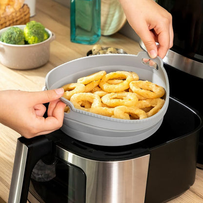 Foldable Silicone Air Fryer Basket - MegaStore24