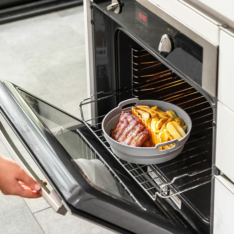 Foldable Silicone Air Fryer Basket - MegaStore24