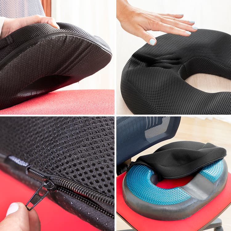 Gel & Bamboo Charcoal Orthopedic Seat Cushion - MegaStore24