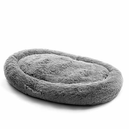 Giant Cozy Human Dog Bed – XXL Oversized Lounger - MegaStore24