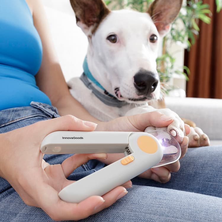 LED Pet Nail Clippers with Nail File - MegaStore24