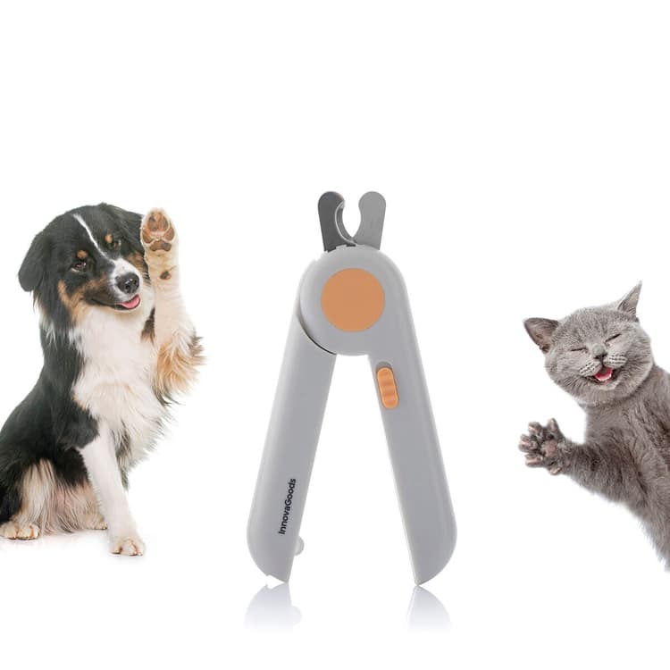 LED Pet Nail Clippers with Nail File - MegaStore24