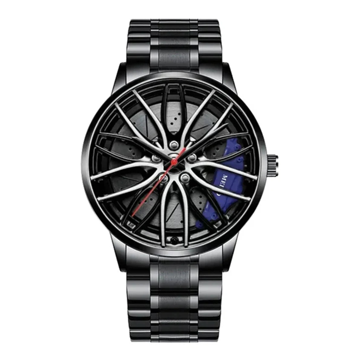 Men’s 3D Sports Wheel Luxury Quartz Watch - MegaStore24