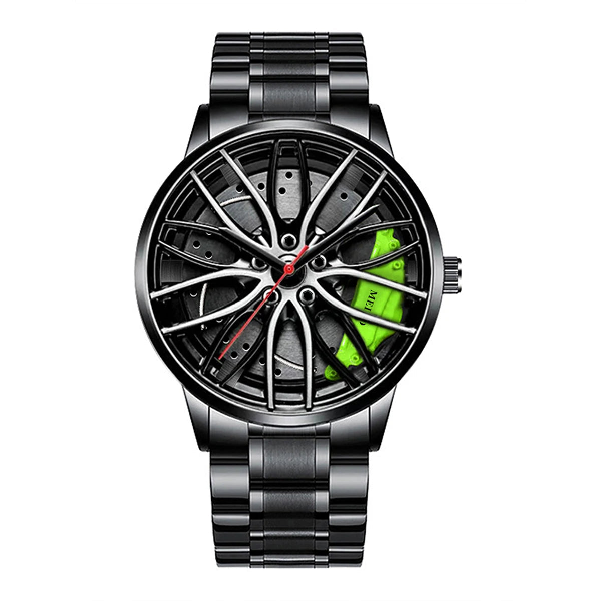 Men’s 3D Sports Wheel Luxury Quartz Watch - MegaStore24