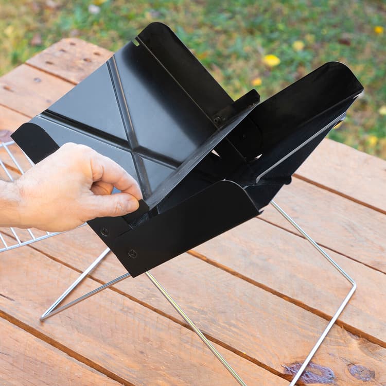 Mini Foldable Charcoal BBQ Grill - MegaStore24
