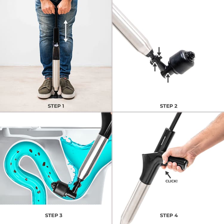 Pro High - Pressure Air Drain Unblocker - MegaStore24