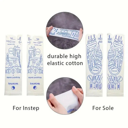 Reflexology Acupressure Socks with Massage Tool Kit - MegaStore24