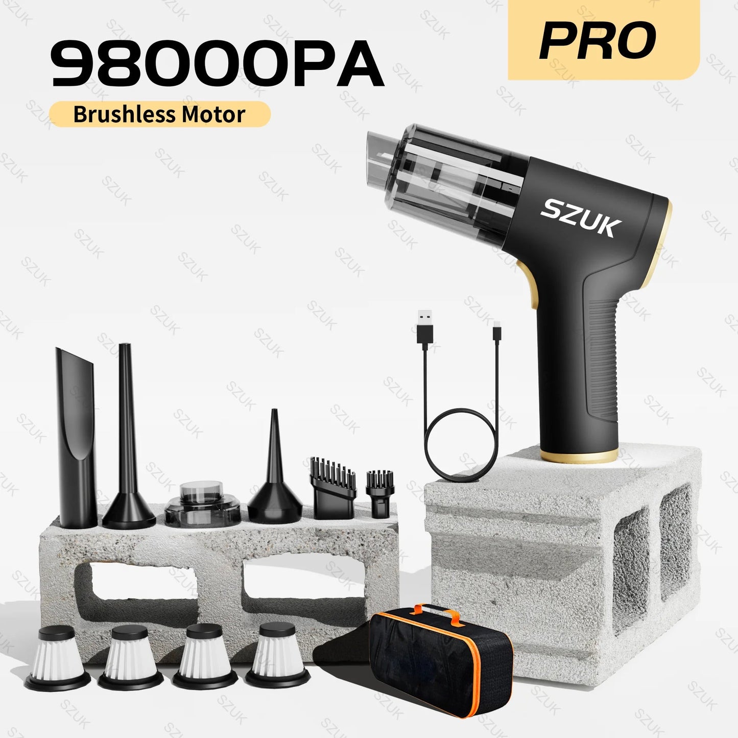Ultra - Power 3 - in - 1 Pro Portable Vacuum - MegaStore24