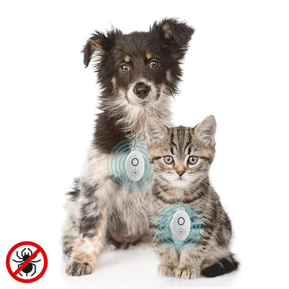 Ultrasound Rechargeable Pet Parasite Repellent - MegaStore24