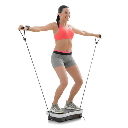 Vibration Training Plate with Remote & Bands - MegaStore24