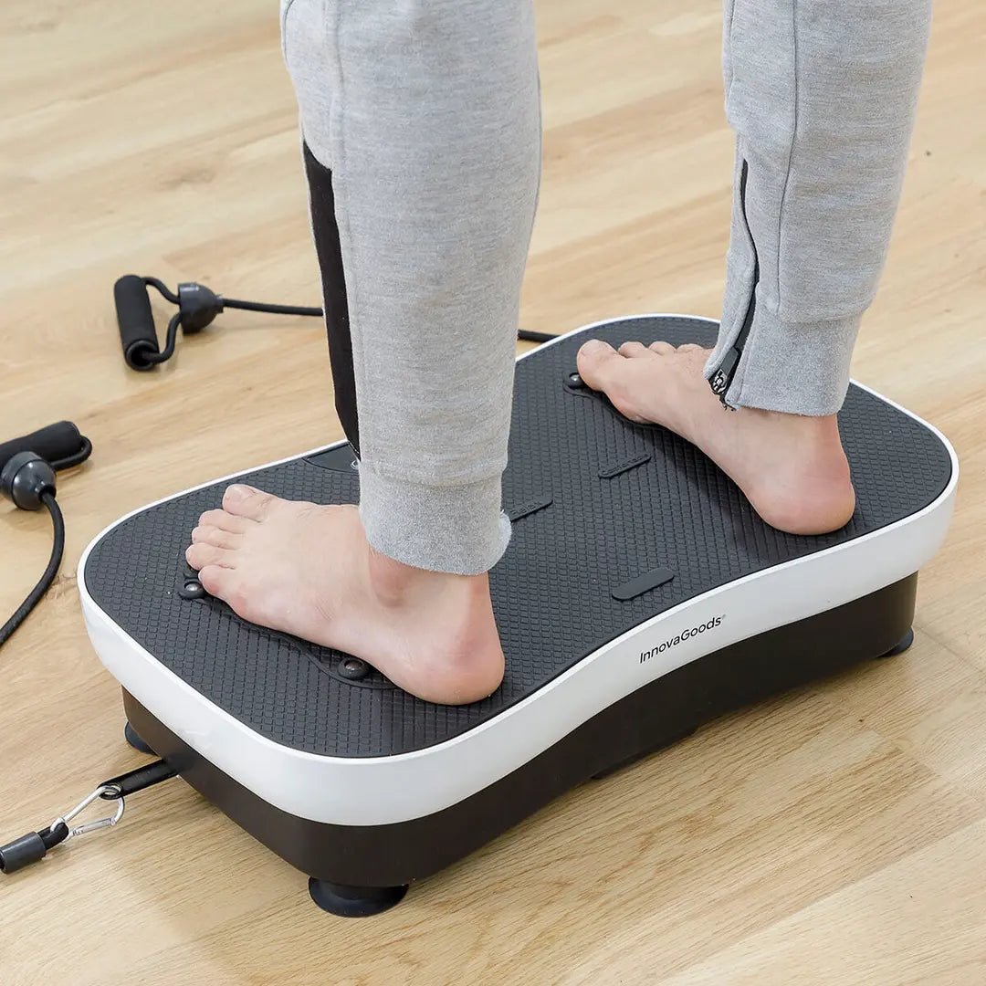 Vibration Training Plate with Remote & Bands - MegaStore24