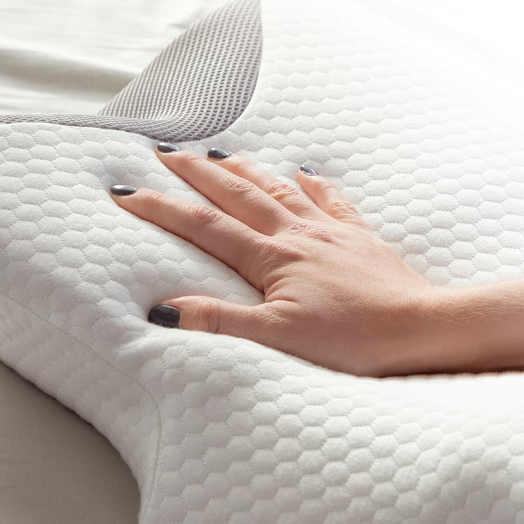 Viscoelastic Ergonomic Contour Neck Pillow - MegaStore24