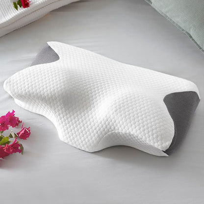Viscoelastic Ergonomic Contour Neck Pillow - MegaStore24