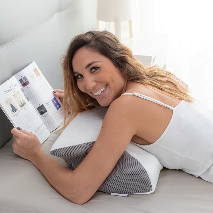 Viscoelastic Ergonomic Contour Neck Pillow - MegaStore24