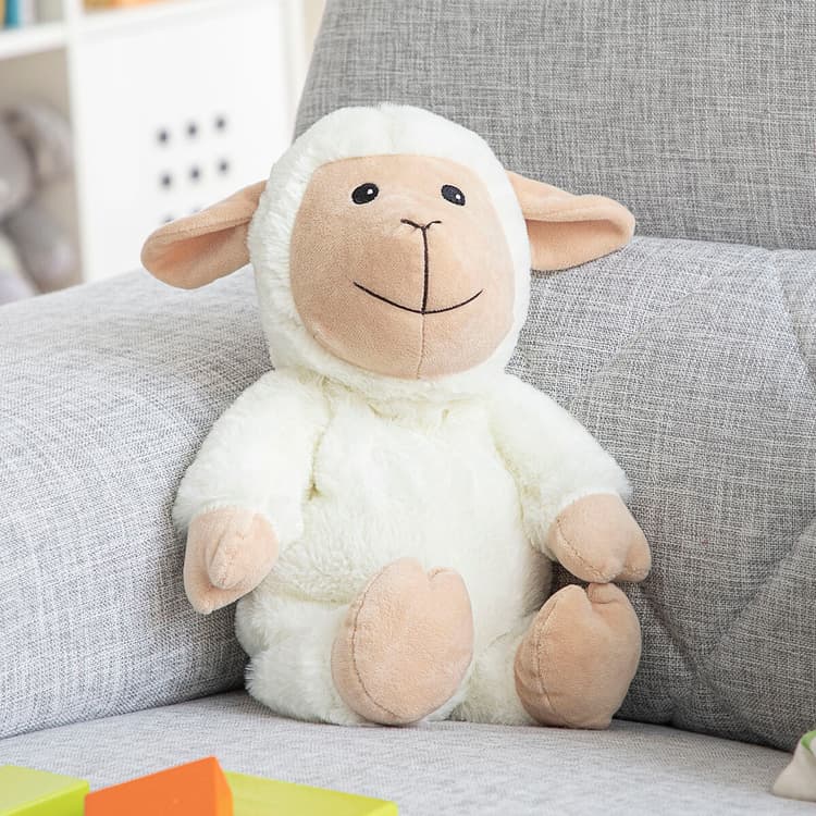 Warming & Cooling Lavender Sheep Plush Toy - MegaStore24